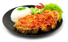 Ayam Geprek Pedas