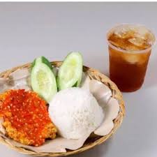 Ayam Geprek + Es Teh